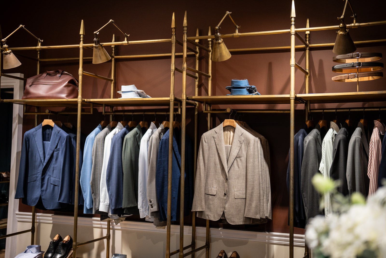 Image may contain Accessories Bag Handbag Furniture Clothing Footwear Shoe Closet Indoors Room and WalkIn Closet